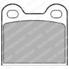 DELPHI LP21 Brake Pad Set, disc brake